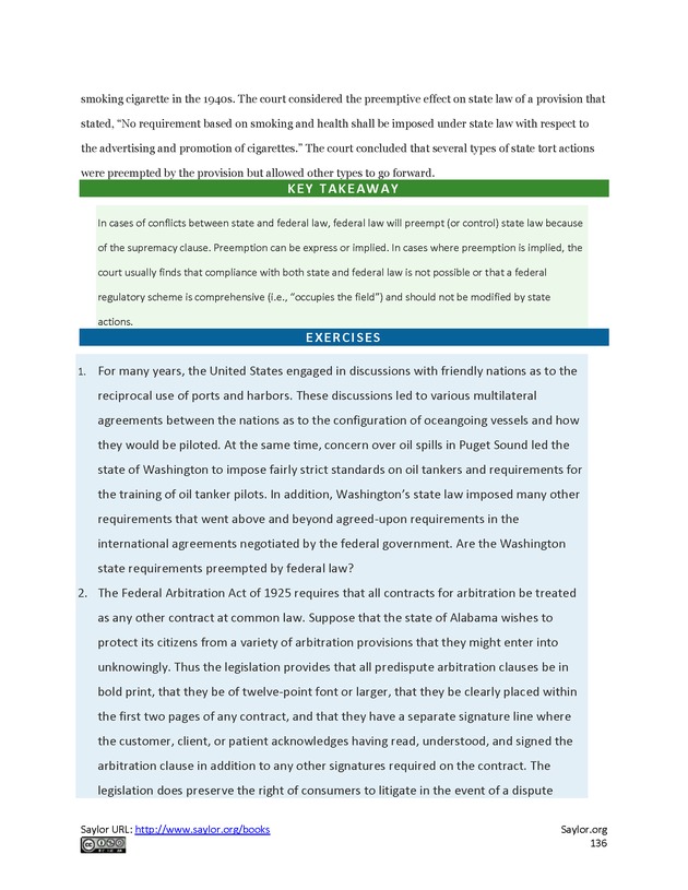 Business Law and the Legal Environment - Page 136